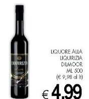 Offerta per Dilmoor Liquore Alla Liquirizia a 4,99€ in Prestofresco