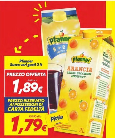 Offerta per Pfanner Succo a 1,89€ in Iper Super Conveniente