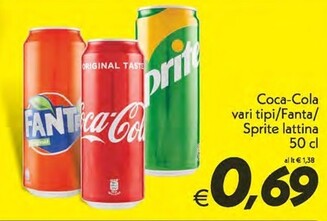 Offerta per Coca Cola Zero a 0,69€ in Iper Super Conveniente