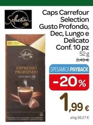 Offerta per Selection carrefour Caps Gusto Profondo a 1,99€ in Carrefour Express