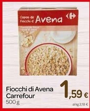 Offerta per Carrefour Fiocchi Di Avena a 1,59€ in Carrefour Express