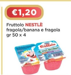 Offerta per Nestlè Fruttolo Fragola a 1,2€ in Crai