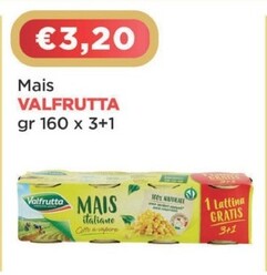 Offerta per Valfrutta Mais a 3,2€ in Crai