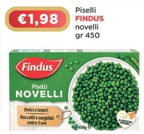 Offerta per Findus Piselli a 1,98€ in Crai