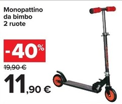 Offerta per Monopattino Da Bimbo 2 Ruote a 11,9€ in Carrefour Market