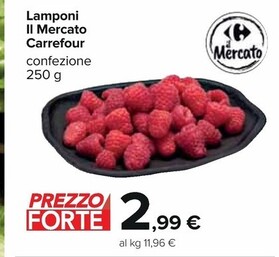 Offerta per Carrefour Lamponi a 2,99€ in Carrefour Ipermercati