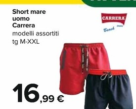 Offerta per Carrera Short Mare Uomo a 16,99€ in Carrefour Ipermercati