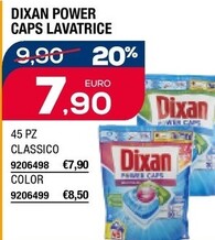 Offerta per Dixan Power Caps Lavatrice a 7,9€ in Self