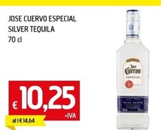 Offerta per Jose cuervo Especial Silver Tequila a 10,25€ in Galassia