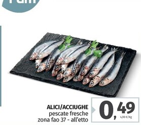 Offerta per Alici / Acciughe a 0,49€ in Pam RetailPro