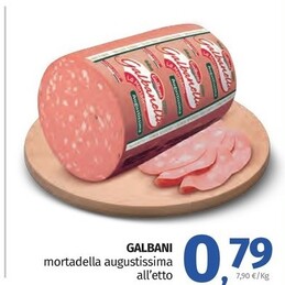 Offerta per Galbani Mortadella Augustissima a 0,79€ in Pam RetailPro