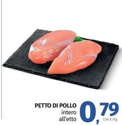 Offerta per Petto Di Pollo a 0,79€ in Pam RetailPro