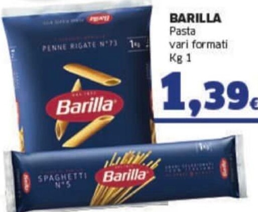 Offerta per Barilla Pasta a 1,39€ in Sigma