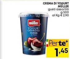 Offerta per Muller Crema Di Yogurt a 1,45€ in Pam