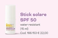 Offerta per Stick Solare Spf 50 a 22€ in Bottega verde