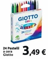 Offerta per Giotto 24 Pastelli a 3,49€ in Carrefour Market