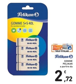 Offerta per Pelikan Gomme a 2,72€ in Spazio Conad