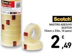 Offerta per Scotch Nastro Adesivo a 2,49€ in Conad Superstore