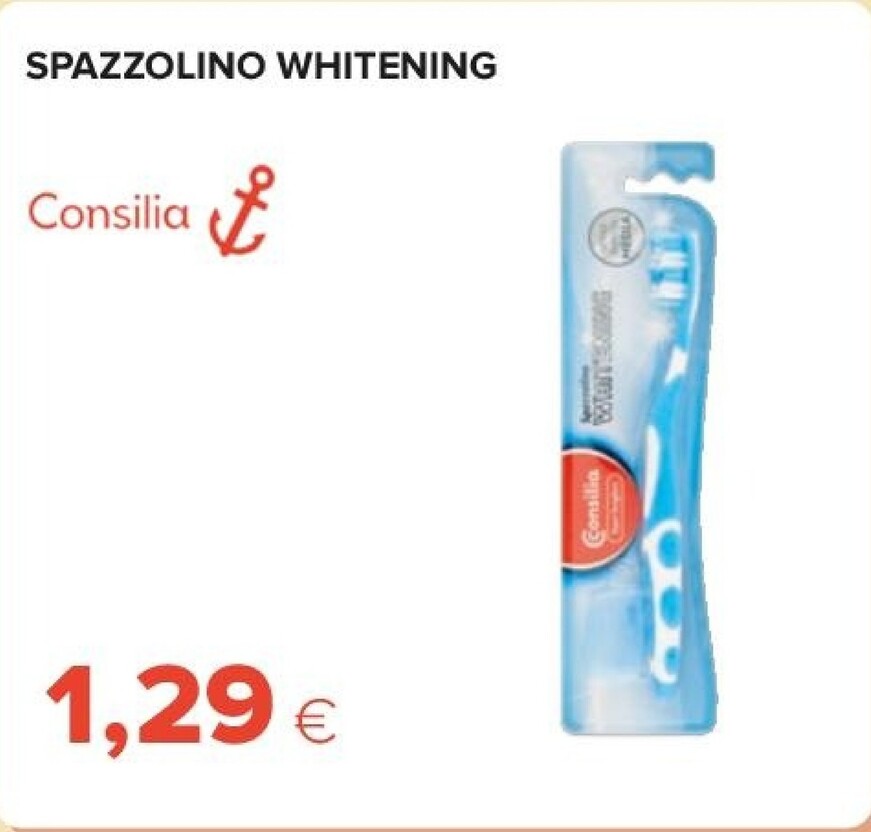Offerta per Consilia Spazzolino Whitening a 1,29€ in Tigre Amico
