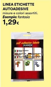 Offerta per Linea Etichette Autoadesive a 1,29€ in Ipercoop