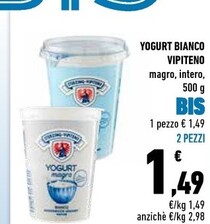 Offerta per Vipiteno Yogurt Bianco a 1,49€ in Conad City