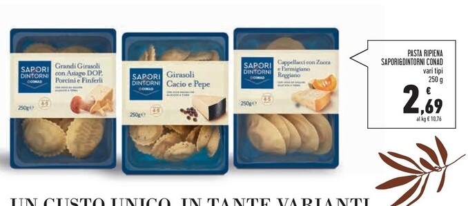 Offerta per Conad Pasta Ripiena Sapori&Dintorni a 2,69€ in Conad Superstore