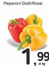 Offerta per Peperoni Gialli / Rossi a 1,99€ in Famila Superstore