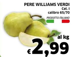 Offerta per Pere Williams Verdi a 2,99€ in Ecu