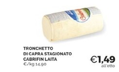 Offerta per Laita Tronchetto Di Capra Stagionato Cabrifin a 1,49€ in Mercatò