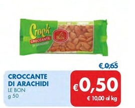 Offerta per Le Bon Croccante Di Arachidi a 0,5€ in MD