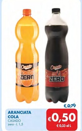 Offerta per Casado Aranciata Cola a 0,5€ in MD