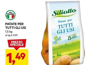 Offerta per Siliotto - Patate Per Tutti Gli Usi a 1,49€ in Dpiu