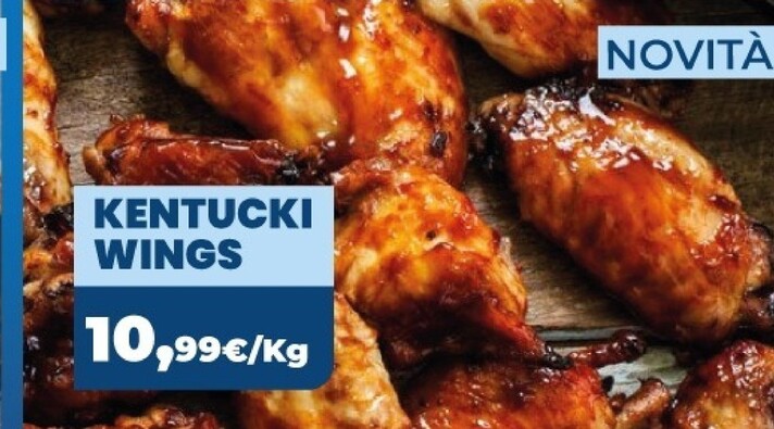 Offerta per Kentucki Wings a 10,99€ in Terramare Surgelati