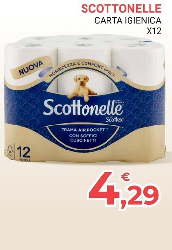 Offerta per Scottonelle Carta Igienica a 4,29€ in Etè