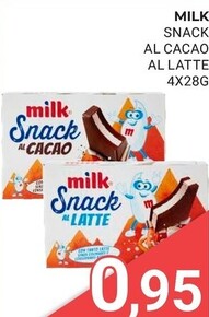Offerta per Milk Snack Al Cacao Al Latte a 0,95€ in Etè