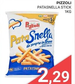 Offerta per Pizzoli Patasnella Stick a 2,29€ in Etè
