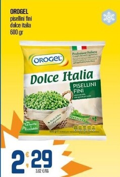 Offerta per Orogel Pisellini Fini Dolce Italia a 2,29€ in Ottimo