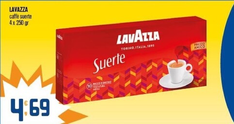 Offerta per Lavazza Caffe Suerte a 4,69€ in Ottimo