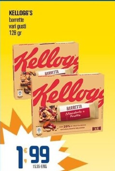 Offerta per Kelloggs Barrette a 1,99€ in Ottimo