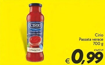 Offerta per Cirio Passata Verace a 0,99€ in Iper Super Conveniente