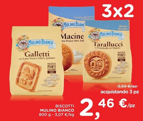 Offerta per Mulino Bianco Biscotti a 2,46€ in Poli