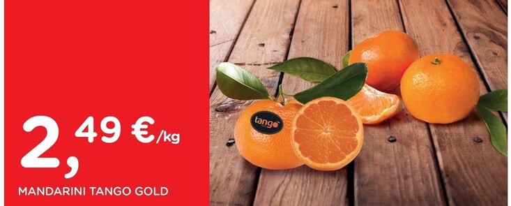 Offerta per Tango Gold - Mandarini a 2,49€ in Poli