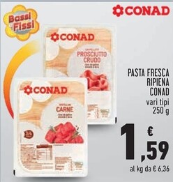 Offerta per Conad Pasta Fresca Ripiena a 1,59€ in Conad City