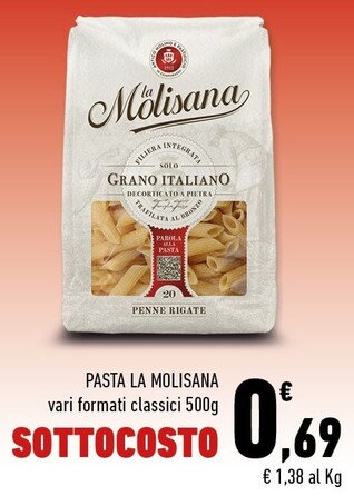 Offerta per La Molisana Pasta a 0,69€ in Margherita Conad