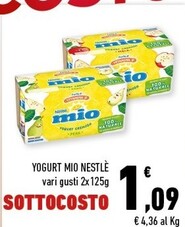 Offerta per Nestlè Yogurt Mio a 1,09€ in Margherita Conad