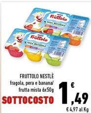 Offerta per Nestlè Fruttolo a 1,49€ in Margherita Conad
