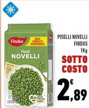 Offerta per Findus Piselli Novelli a 2,89€ in Margherita Conad