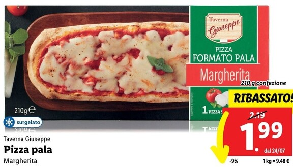 Offerta per Taverna giuseppe Pizza Pala a 1,99€ in Lidl