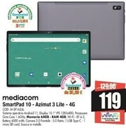 Offerta per Mediacom Smartpad 10 - Azimut 3 Lite - 4G a 119€ in Vobis
