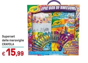 Offerta per Crayola Superset Delle Meraviglie a 15,99€ in Iper La grande i